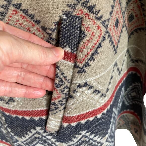 Tribal Jeans Sweater Vest Cardigan MED Aztec Western Rodeo Boho Cowgirl Festival - Picture 5 of 7